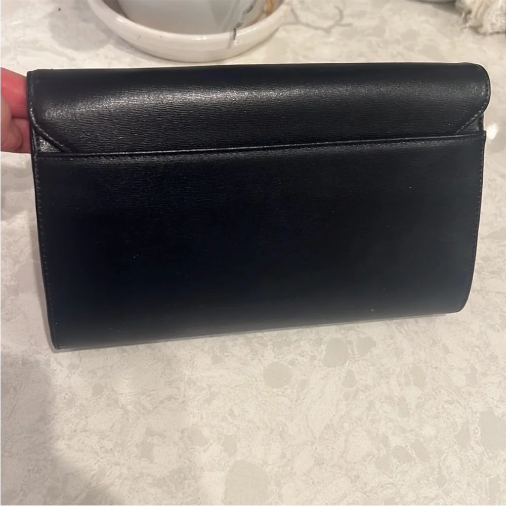 Vintage Givenchy Dark Navy and Gold
Leather Clutch - Picture 6 of 7